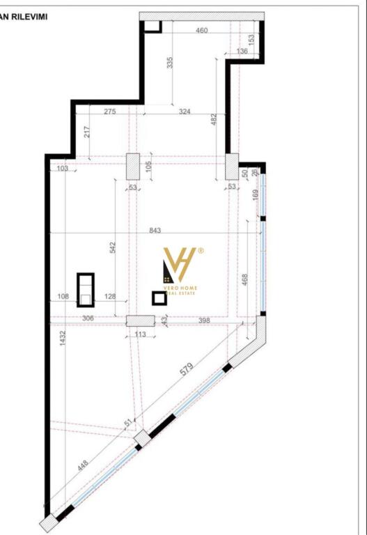 GIVEN PREMISES 130 M2 FOR RENT AT THE BLOCK OF EMBASSIES 2,500 EURO