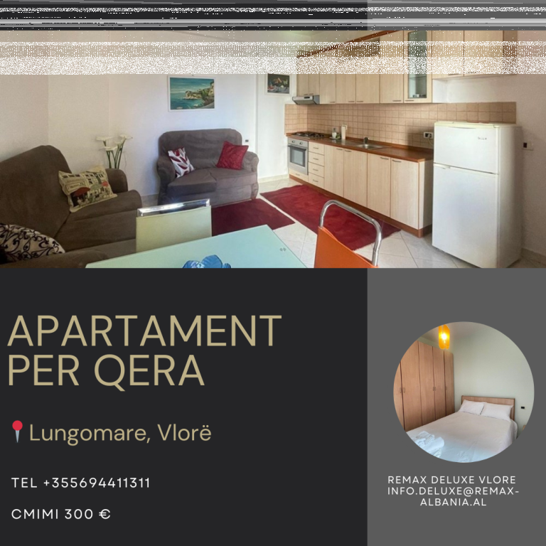 Apartament 1+1 me Qera
