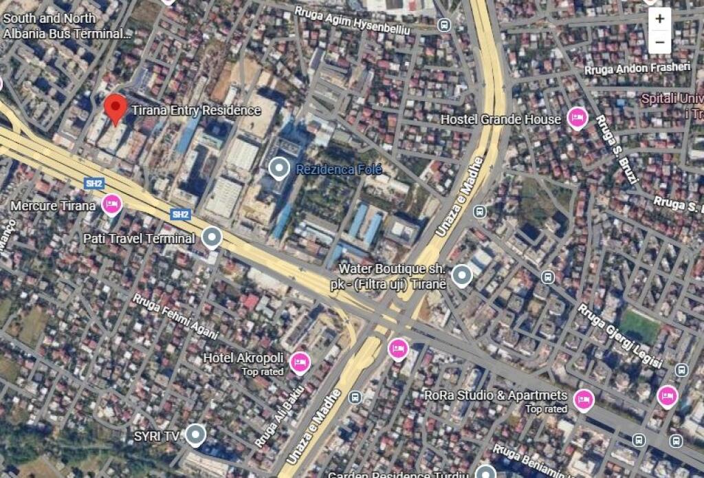 SHESIM APARTAMENT 1+1 TIRANA ENTRY 1 !