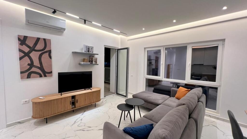 For Rent: 1+1📍Zogu i Zi (Near Ring Center) - 73,000 Lek - Area 70m² - Floor V 2025 || Uninhabited with First &amp; Furnished by Architect✨️