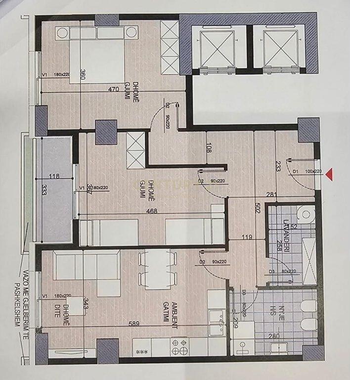 Vendiamo Appartamento 2+1+2 in un progetto in costruzione - Ex Campo di Aviazione! 190.000 €