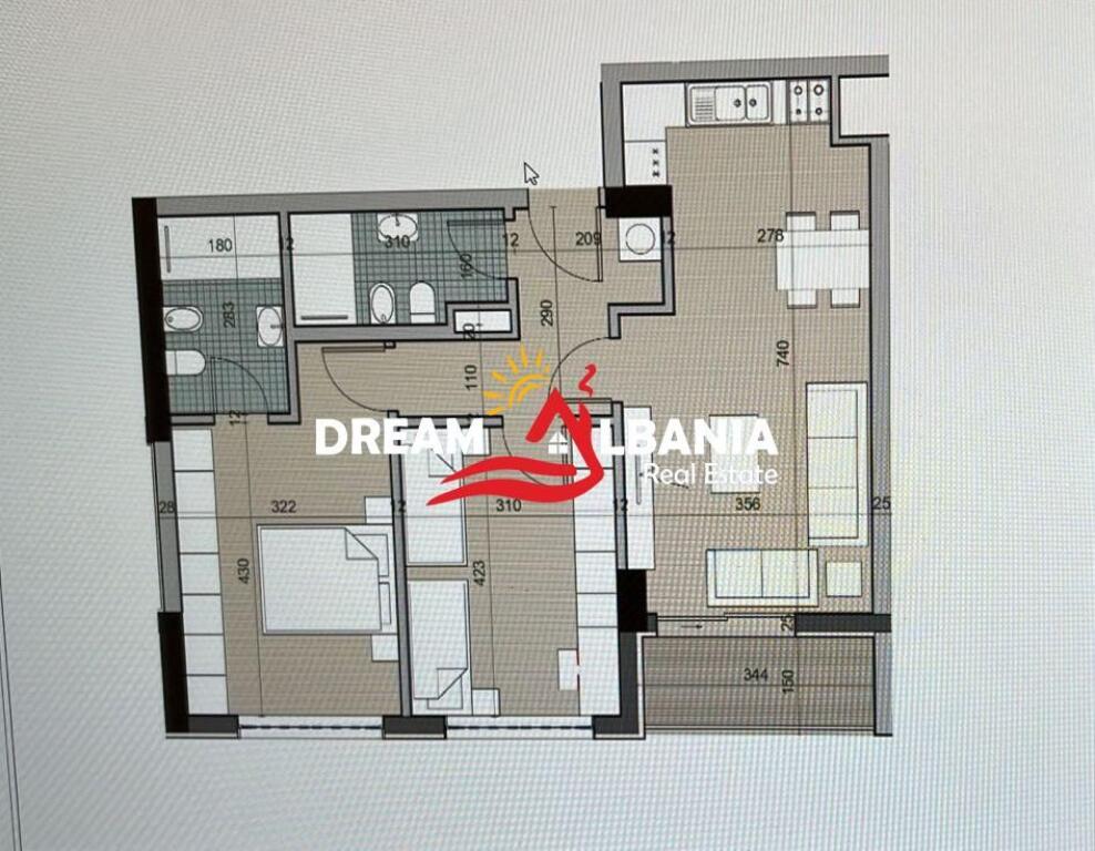 Apartment 2+1 for sale at Univers City Tirana (ID 41211948)