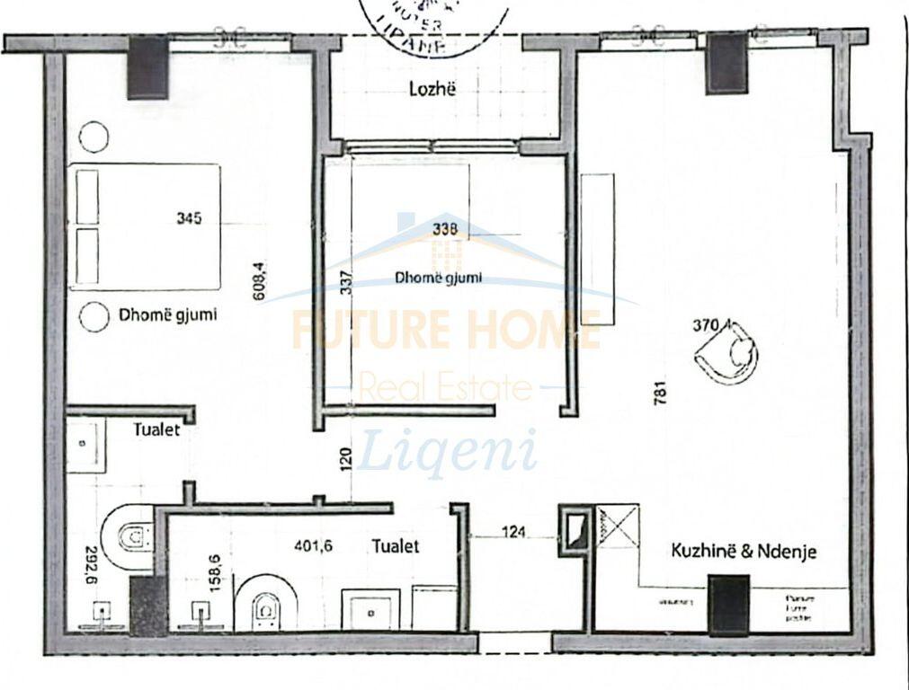 Shitet Apartament 2+1+2, Splendor Residence, Porcelan