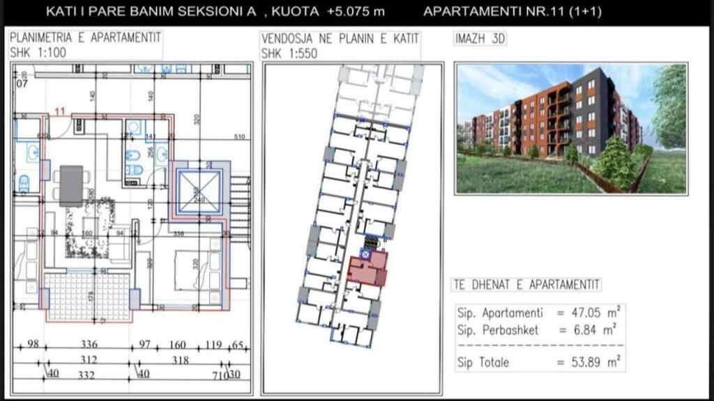 OKAZION PASKUQAN apartament 1+1