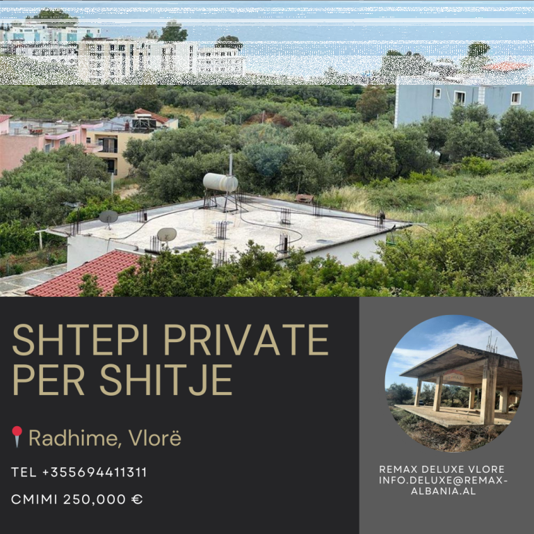 SUPER MUNDËSI INVESTIMI në Rradhimë, Vlorë! 