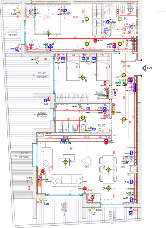APPARTAMENTO 2+1+2 CON POSTO AUTO – NUOVO BOULEVARD