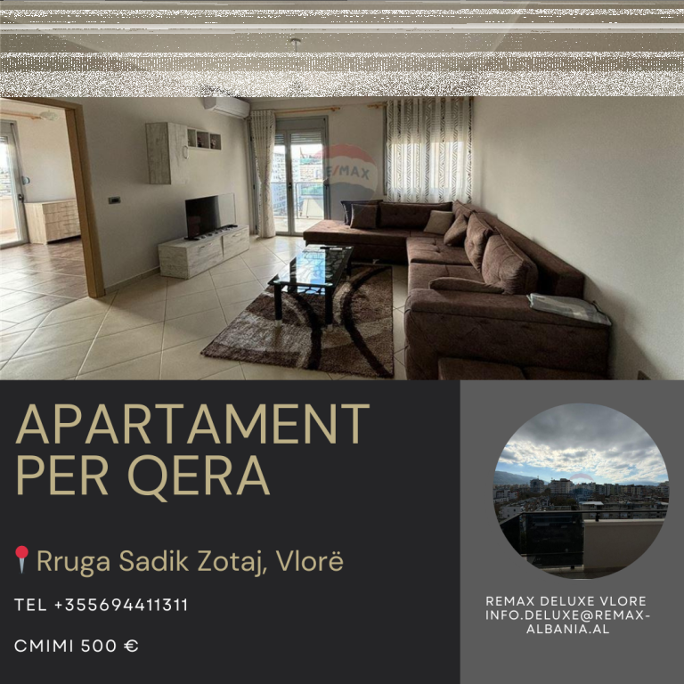Apartament 2+1+2 me Qira