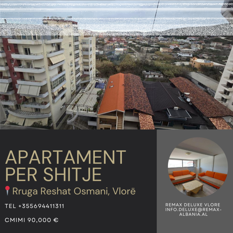 Apartament 1+1 në Shitje, Lungomare, Vlorë