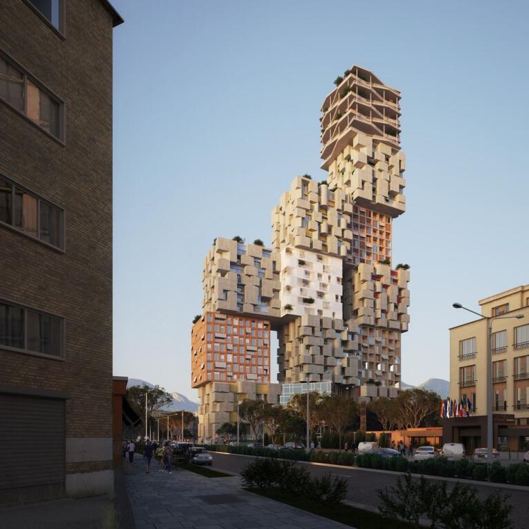 Shitet Apartament eskluziv 1+1 ne ndertim ne Hora Vertikale , prane fakultetit te sporteve