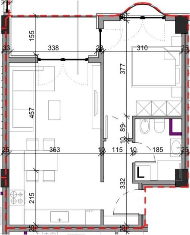 ✨VENDESI APPARTAMENTO 1+1+BALCONE | 📍ALUNA 2 COMPLEX, PASKUQAN