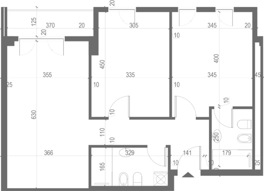 2+1 apartment for sale in Univers City