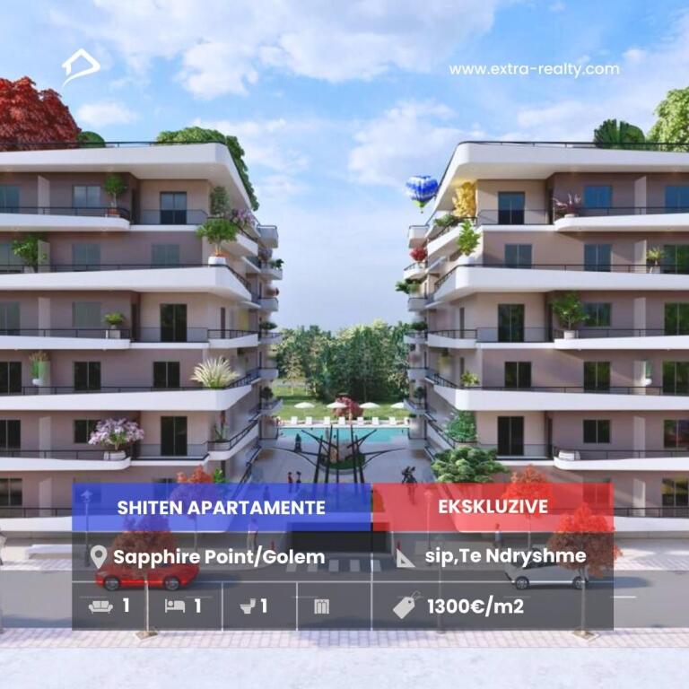 SHITEN APARTAMENTE 1+1 DHE 2+1