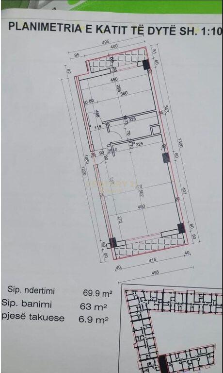 Appartamento 1+1 in Vendita presso Komuna e Parisit