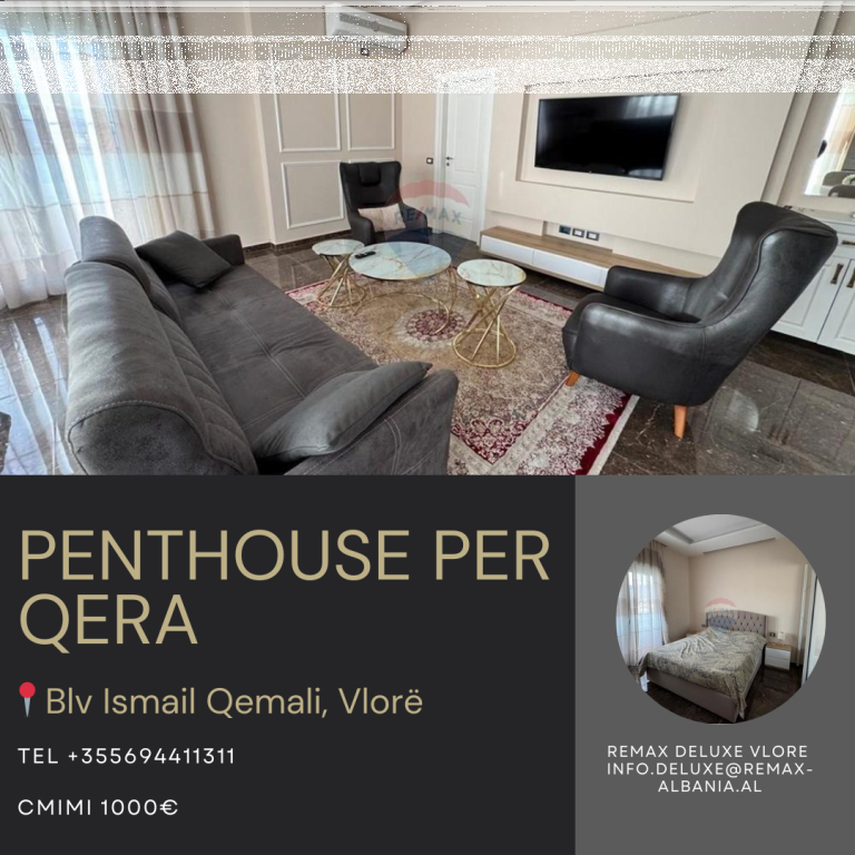 Penthouse 2+1 me Qera