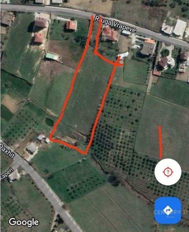 Tokë për Shitje në Farkë, Tiranë - 130EUR m2