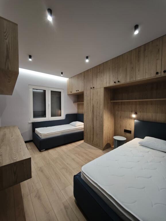 For rent apartment 2+1+2 with 2 balconies, near Durres train station