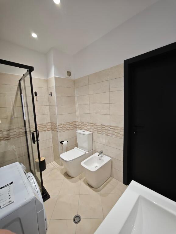 For rent apartment 2+1+2 with 2 balconies, near Durres train station