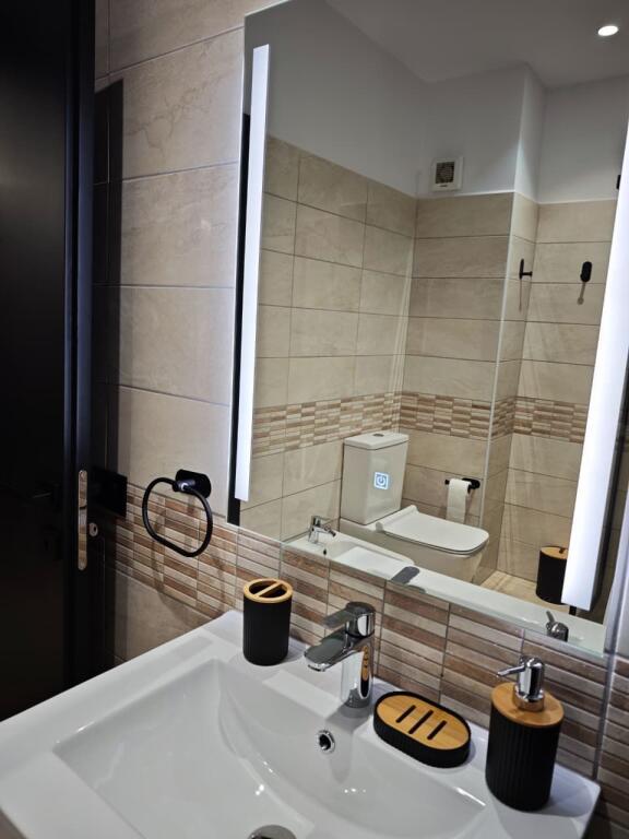 For rent apartment 2+1+2 with 2 balconies, near Durres train station