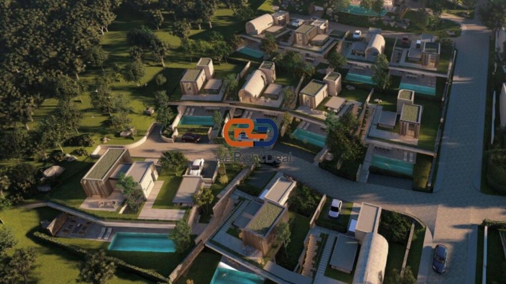 In the Green Coast Complex, Villa with Sea View for Sale!!