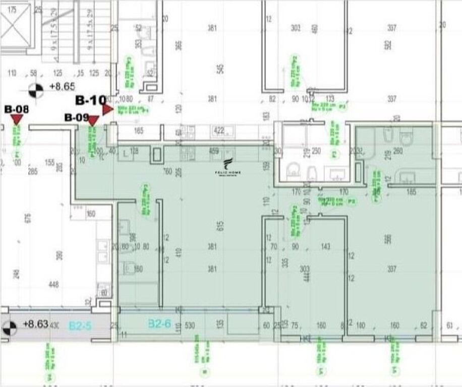 SHITET APARTAMENT 2+1 PORCELAN 3  17.000.000 LEKE