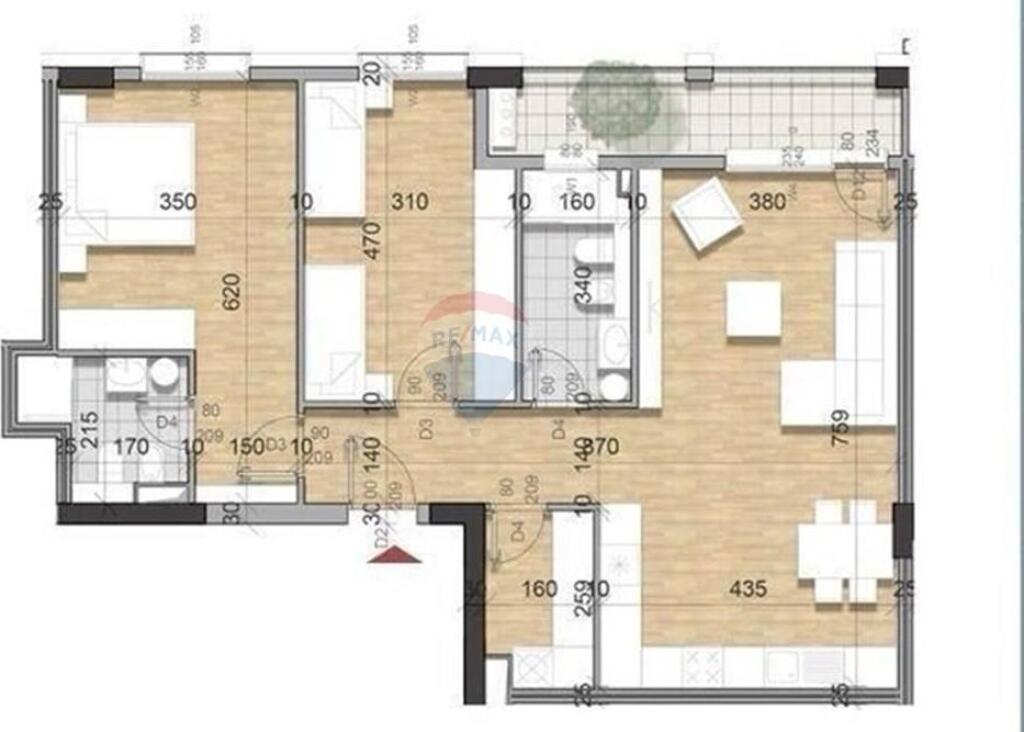 Apartament 2+1 per shitje, Future Home residence !