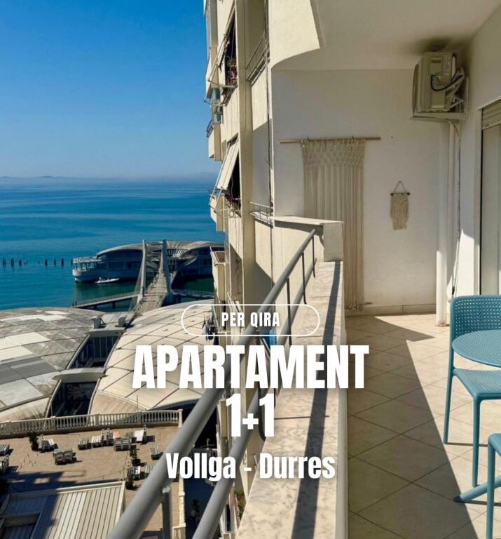 Jepet me Qira Apartament 1+1 me pamje deti – Vollga Durres