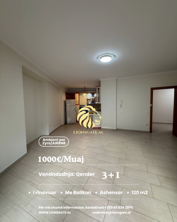 🏢 AMBIENT BIZNESI ME QERA – QENDËR TIRANËS