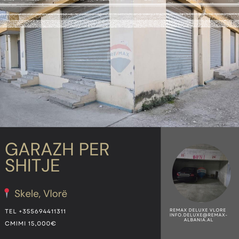 4 Garages for Sale in Skelë, Vlorë