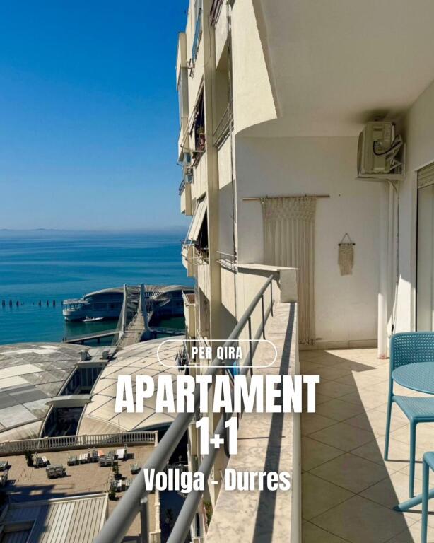 Apartment 1+1 with sea view for rent –Vollga Durres