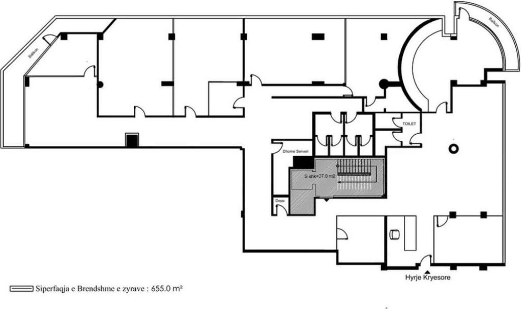 ZYRE ME QERA 650 M2 21 DHJETORI 7.000 EURO