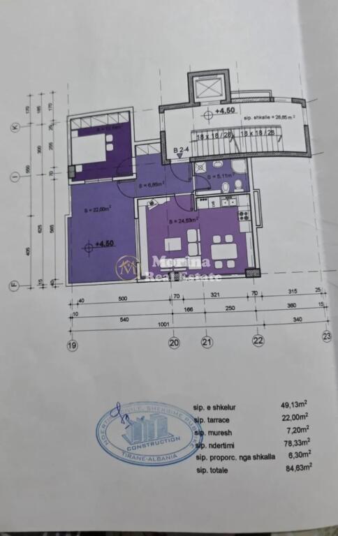 Shitje | Apartament 1 + 1 | Rruga Shefqet Kuka | 155000 €