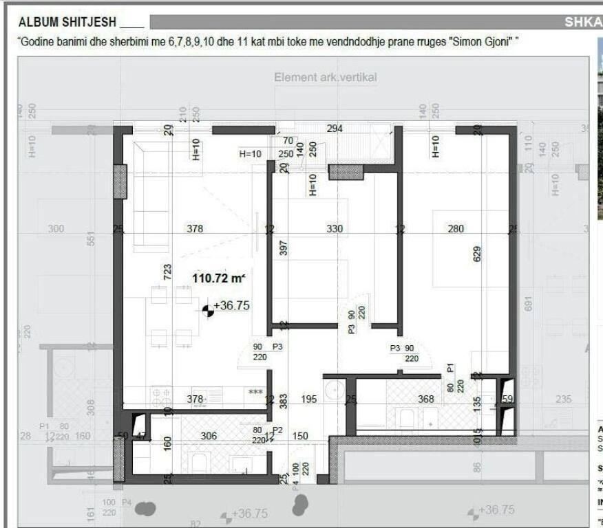 SHITET : 2+1📍Ish Fusha e Aviacionit (Mei's Residence) - 168,300€ - S.111m² - Faze Tulle ( E Banushme ne 2026)🔥1520€/m²🔥