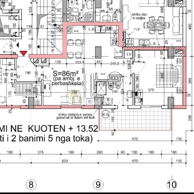 Sale | Apartment 2 + 1 | Zogu i Zi | 195000 €