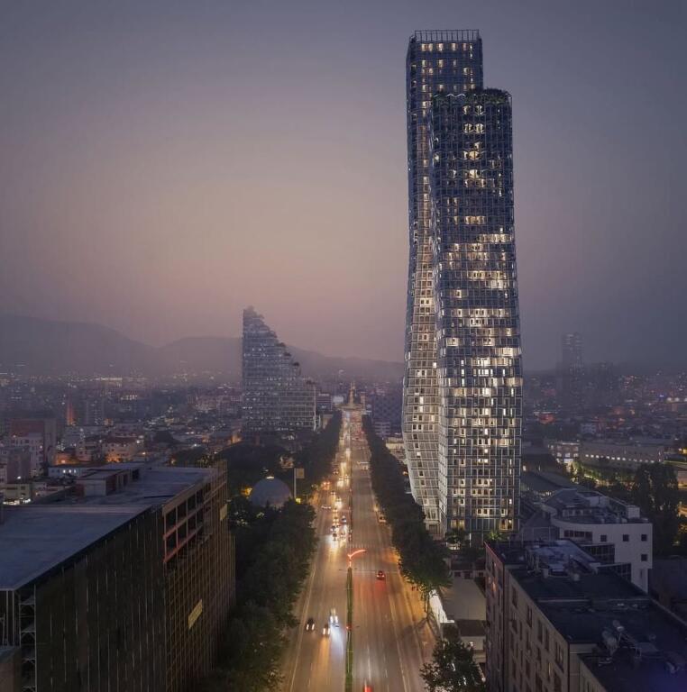 Shitet Apartament 2+1+2 tek Lion Park 2