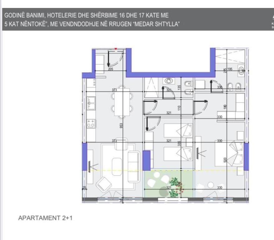 Apartment 2+1+2 for sale Paris Commune