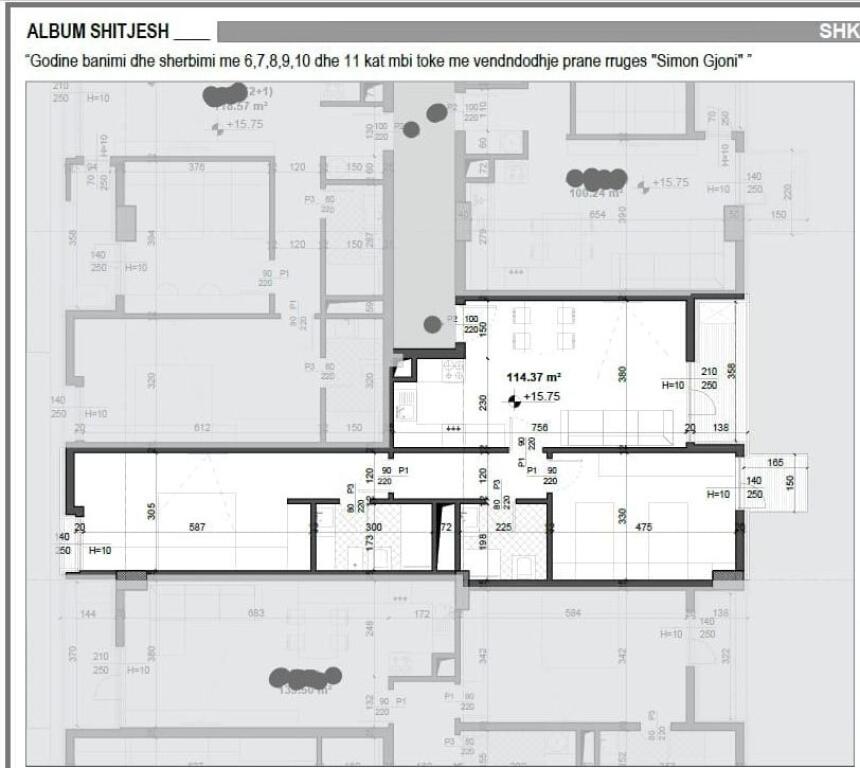 FOR SALE: 2+1+2wc📍Former Aviation Field (Mei's Residence) - 173,800€ - S.115m² || Work of maximum quality🔥1520€/m²🔥