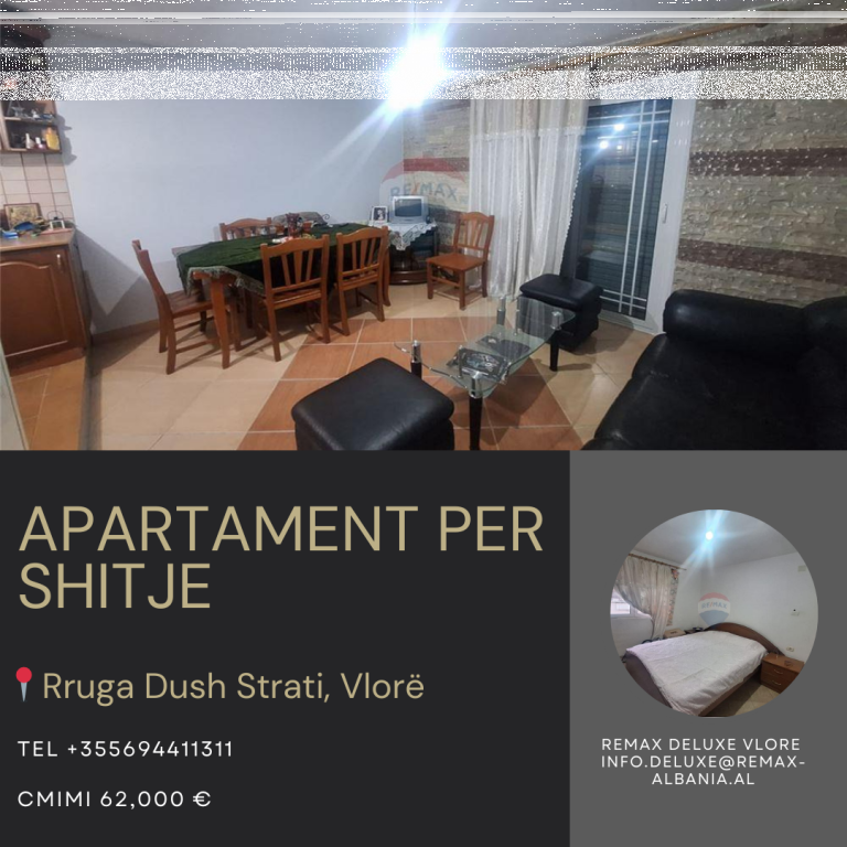  Apartament 1+1 në Shitje