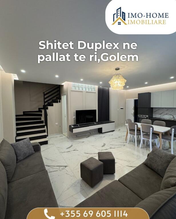 💥Duplex 2+1+2 in vendita a Bulevardi Palmave, Golem💥