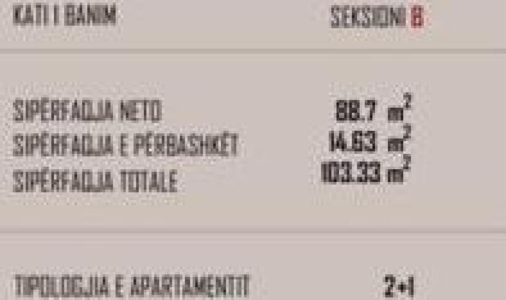 Shitet apartament 2+1 ne Paskuqan