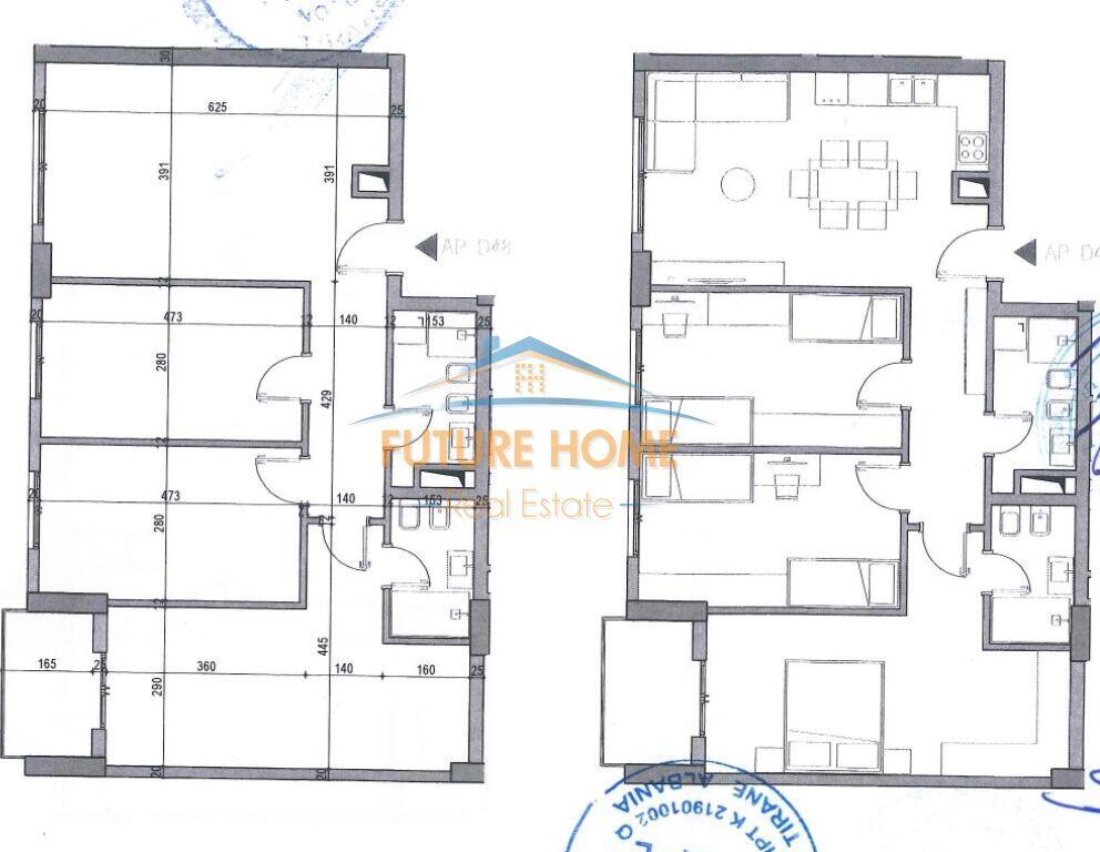 Shitet, Apartament 3+1, Rruga 5 Maji, Tiranë.