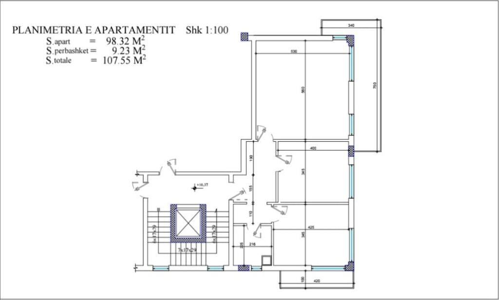 Shitet apartament tek Rruga Peti