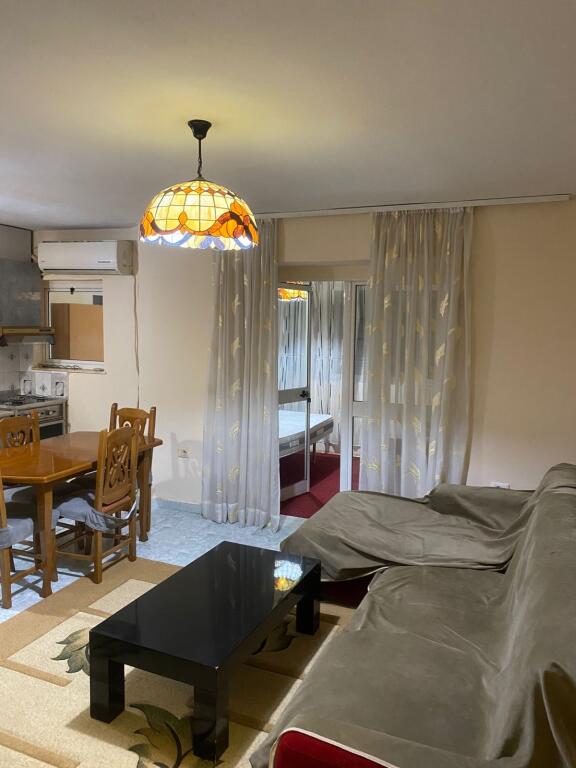 🏢Hoxha Tahsim Street, near Optika Roma, apartment for rent, 1+1, furnished. 40,000 Leke