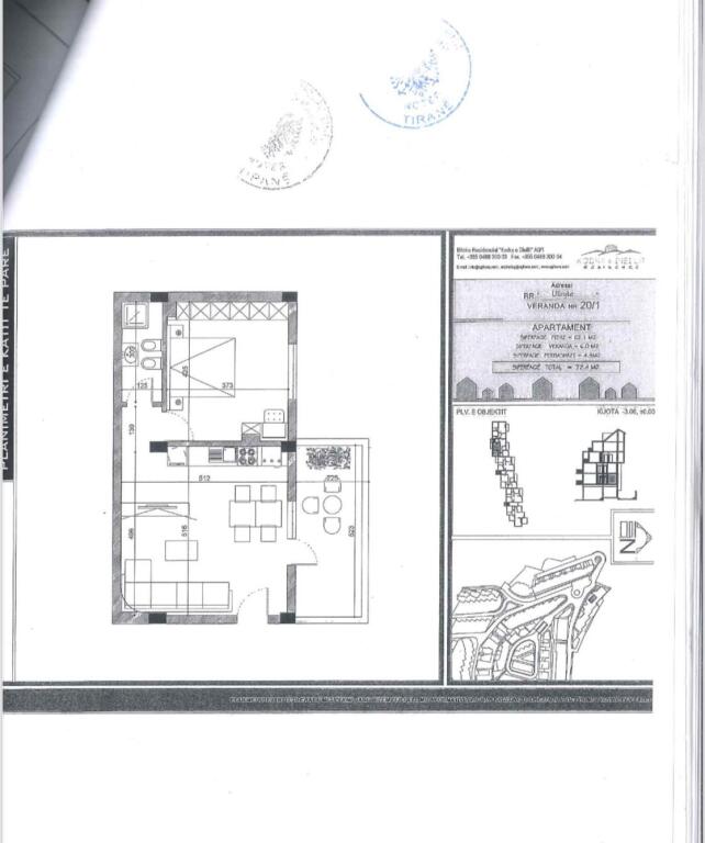 Appartamento 1+1 in Vendita – Kodra e Diellit 1!
