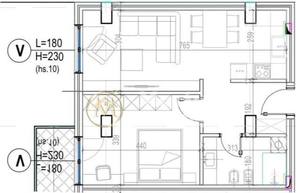 Shitje | Apartament 1 + 1 | Kodra e Diellit | 128000 €