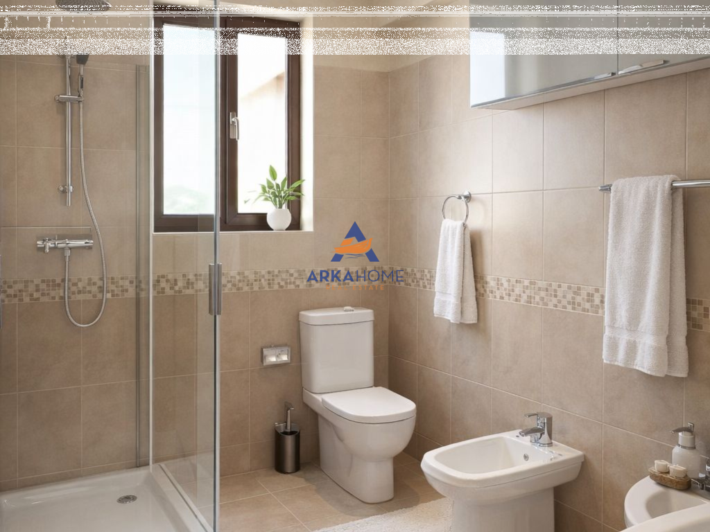 APARTMENT FOR RENT 2+1+ BALCONY "NEAR THE BEAR'S SOFRA, AMERICAN VILLAS" 45,000 LEKE