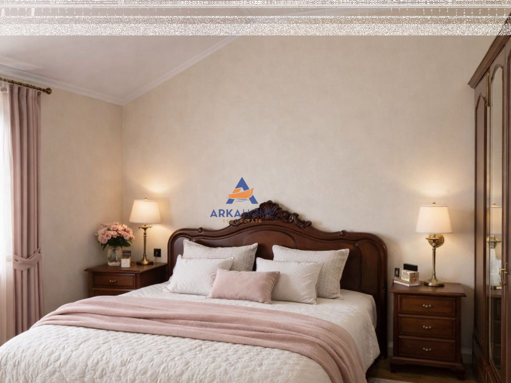 APARTMENT FOR RENT 2+1+ BALCONY "NEAR THE BEAR'S SOFRA, AMERICAN VILLAS" 45,000 LEKE