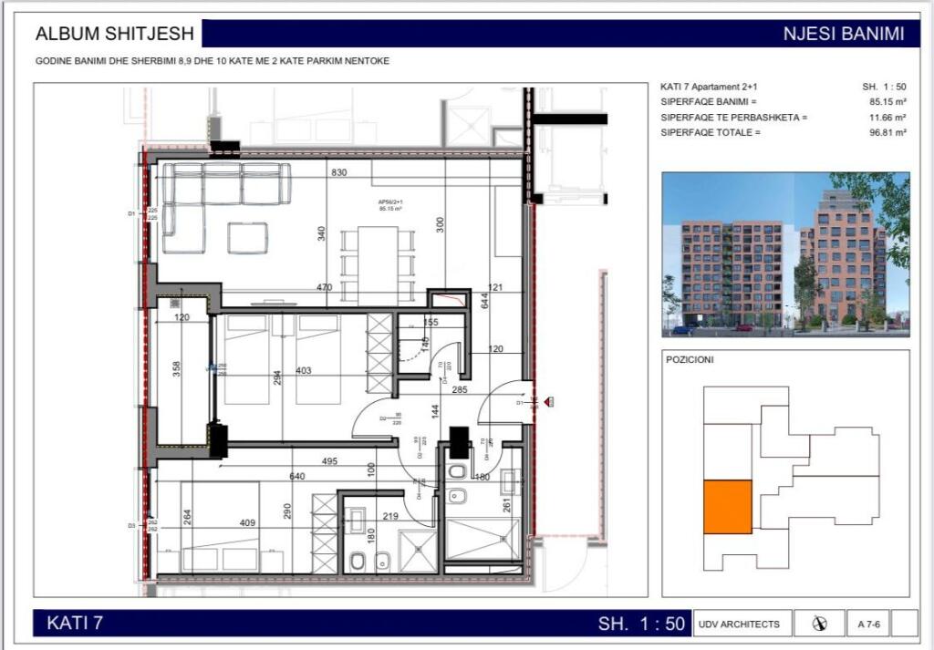 Shitet Apartament 2+1+2 – Mbrapa Shkollës së Kuqe!