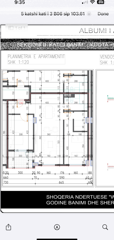 Occasion 2+1 for sale in Paskuqan 95 000 euro