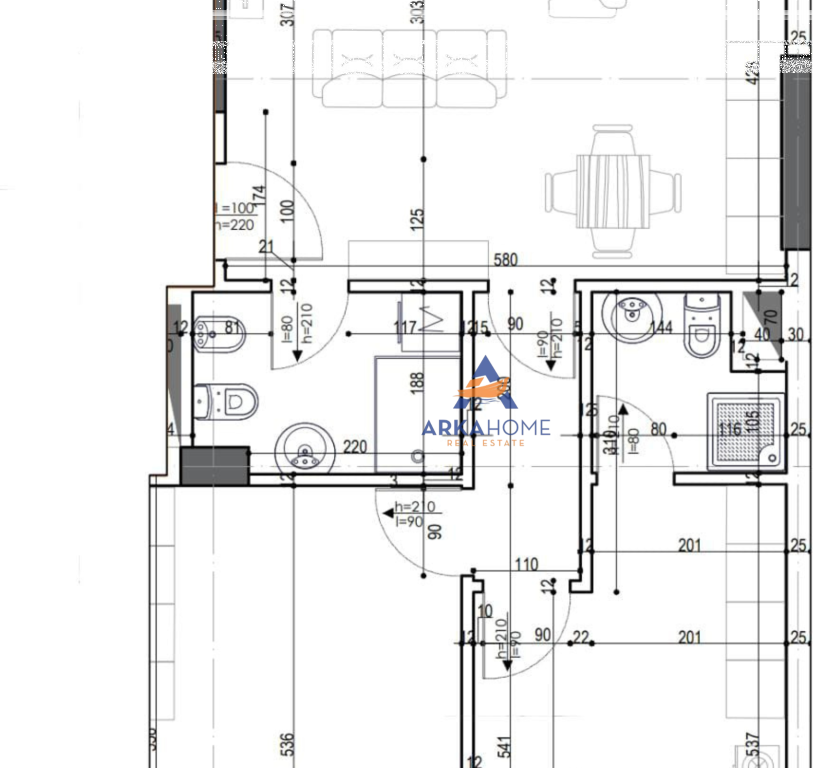 SHITET APARTAMENT 2+1+BALLKON "AFER SHKOLLES OSMAN MYDERIZI ,RRUGA E ELBASANIT" 26611000 LEKE