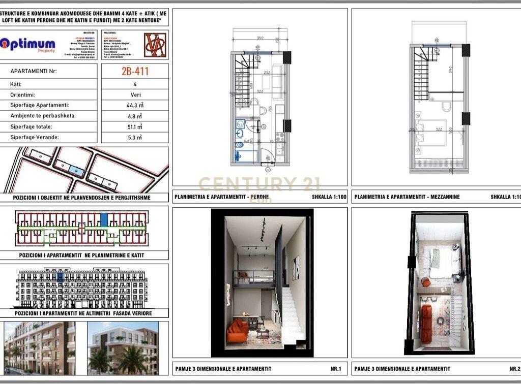 FILLUAN SHITJET TEK ADRIA RESIDENCE NE QERRET!MUNDESI PAGESE ME KESTE! 84,600 € Sip. Totale  51m2